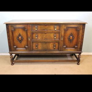 Antique Oak Sideboard,