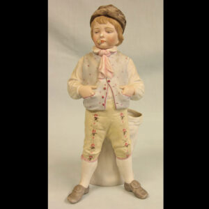 Antique Bisque Figurine of Young Boy