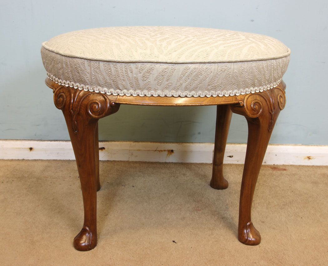 Antique Walnut Stool