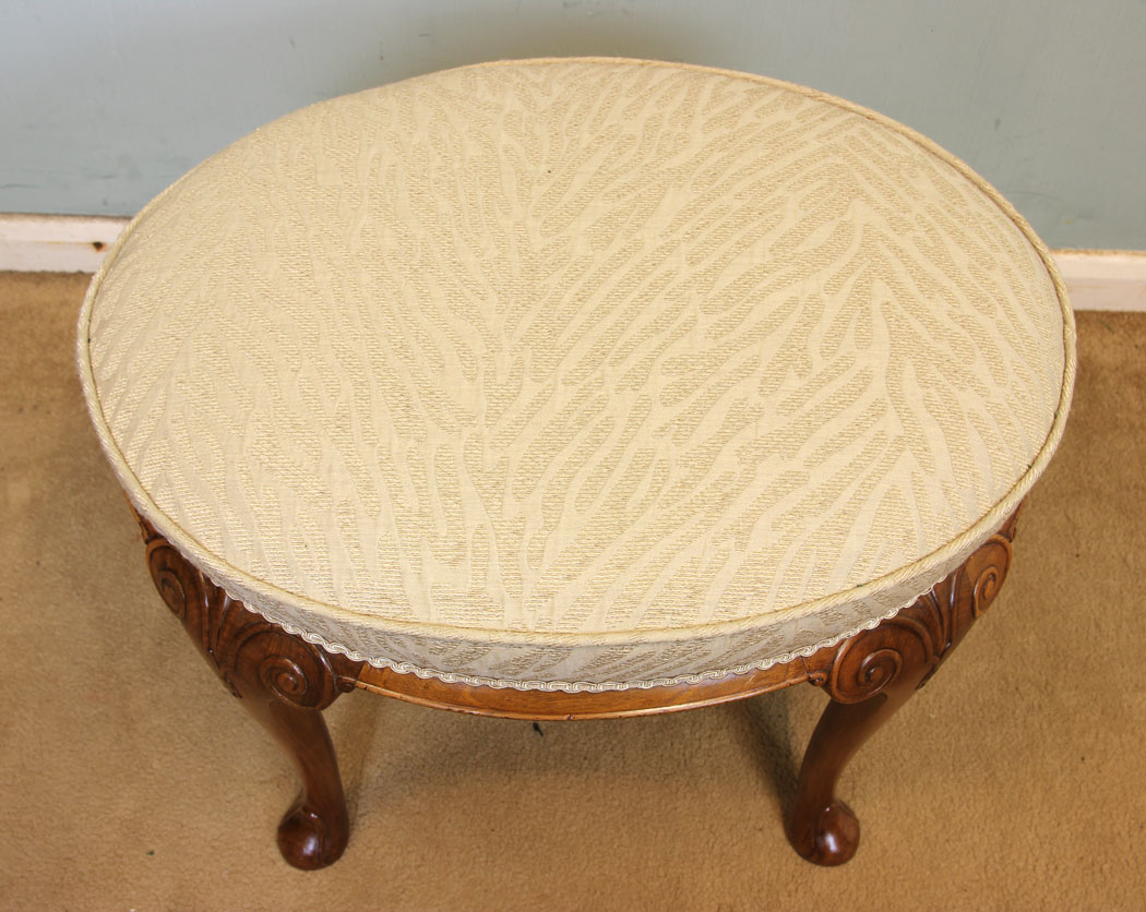 Oval Antique Stool