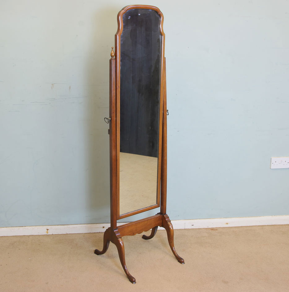 Mahogany Chevel Dressing Mirror,