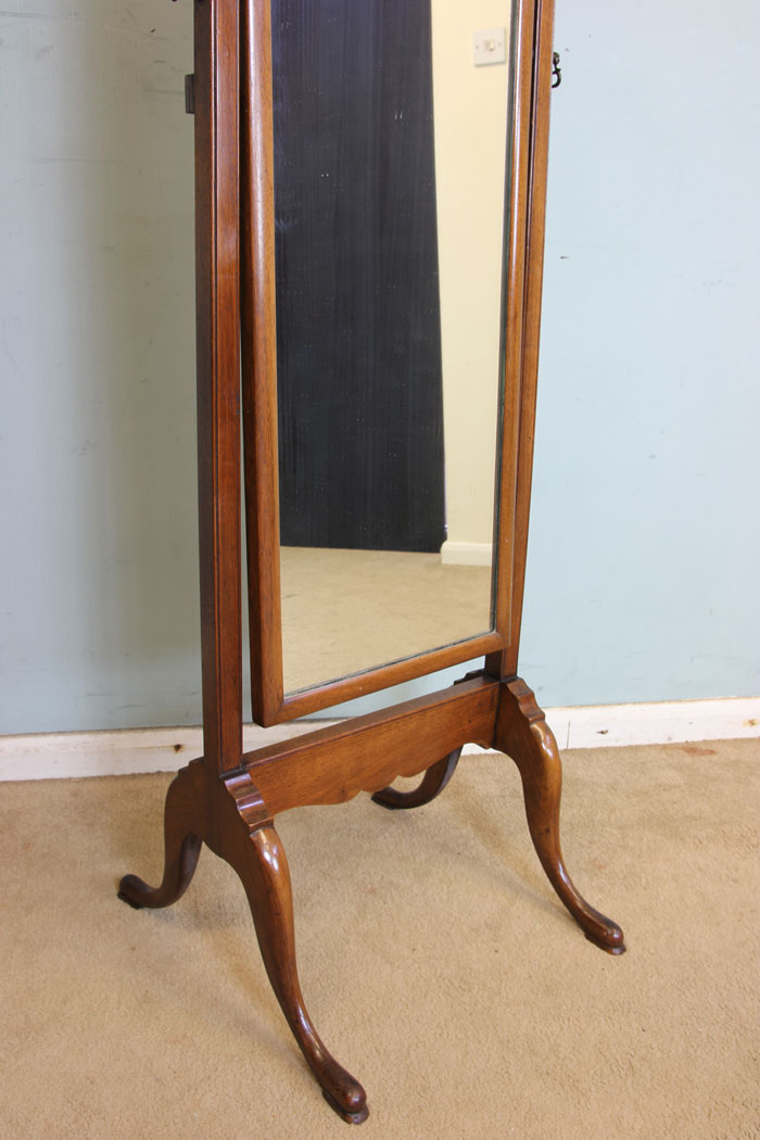 Adjustable Antique Cheval Mirror,