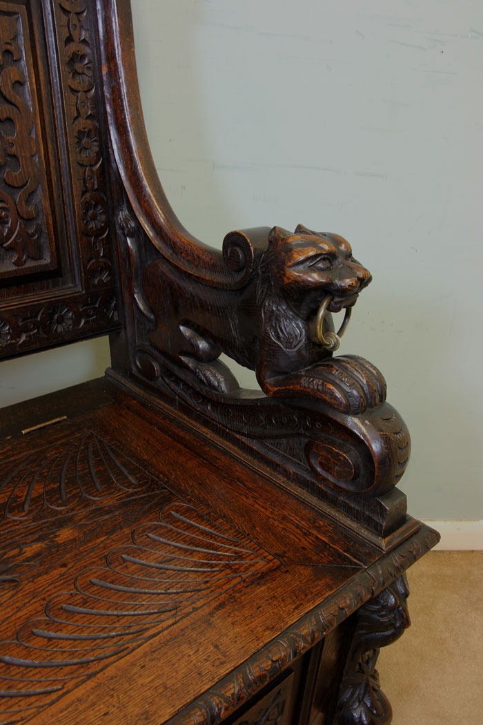 Antique Settle, Hall Seat,
