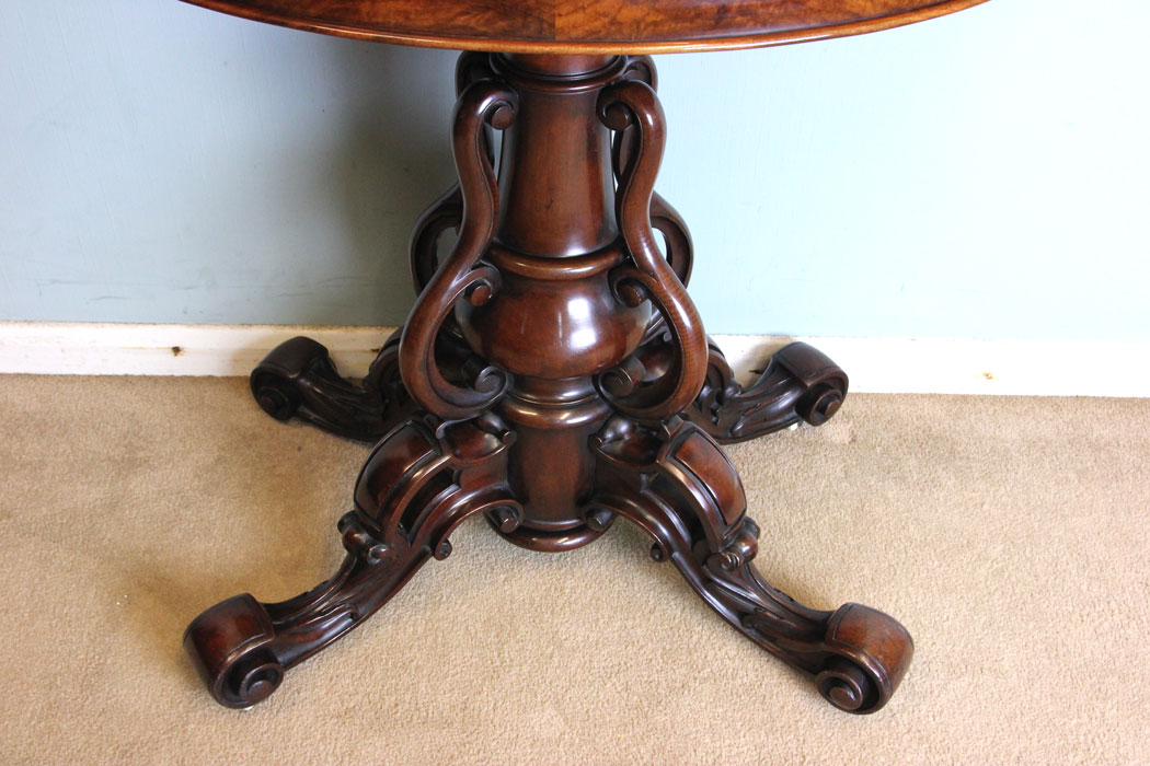 Mahogany Antique Card Table,