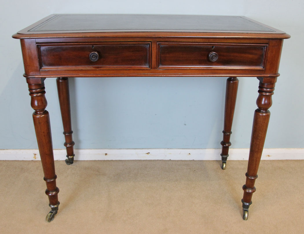 Antique Two Drawer Writing Table,