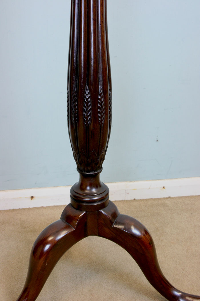 Antique Plant Stand Torchere,