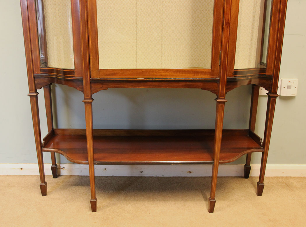 Antique Edwardian Display Cabinet,