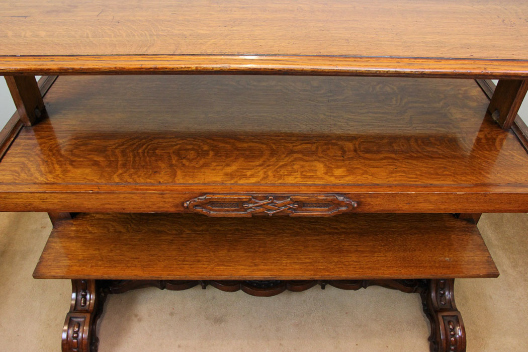Antique Buffet Server, Side Table,