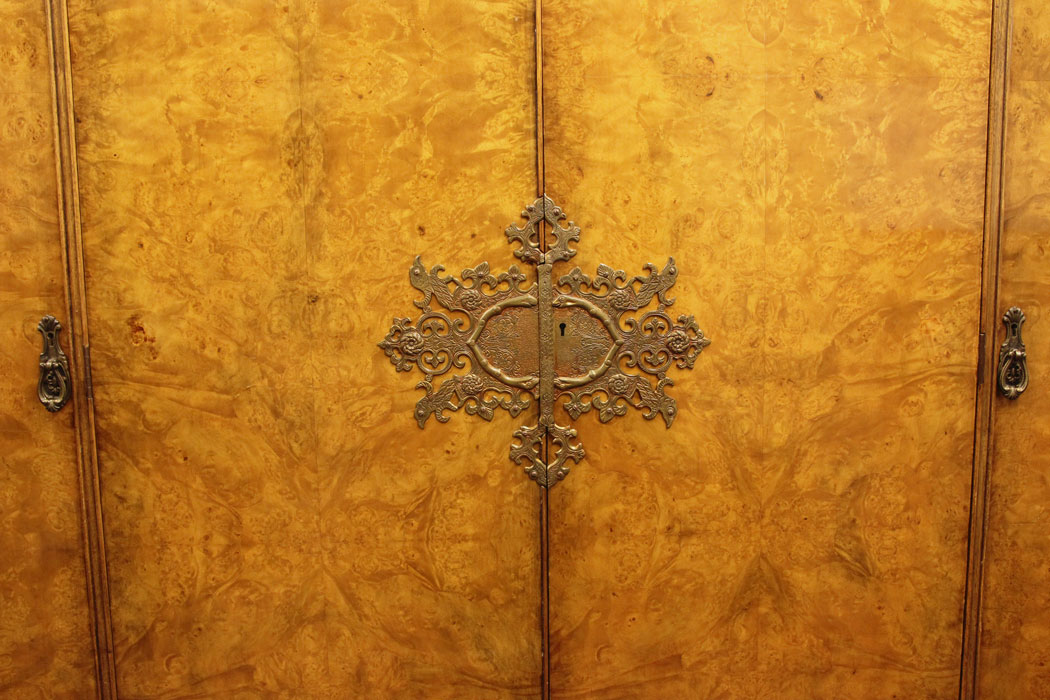 Antique Walnut Wardrobe,