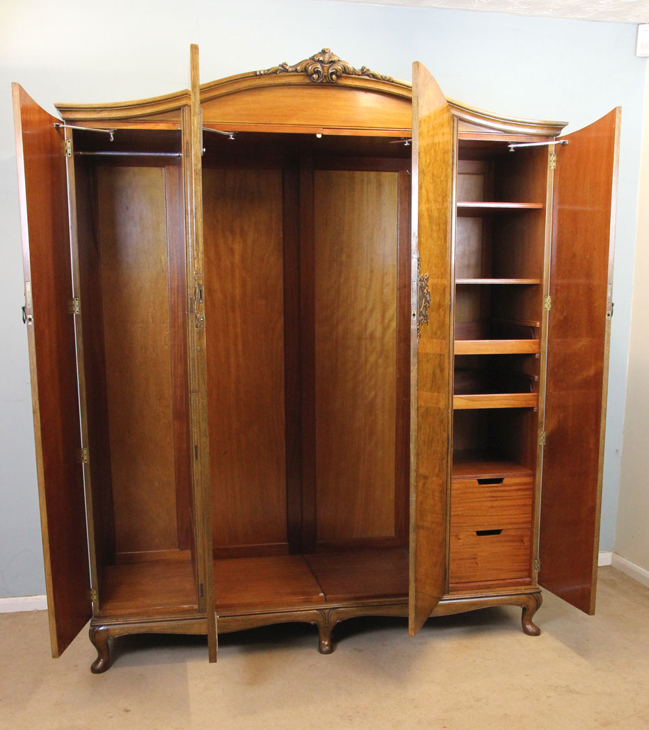 Antique Burr Walnut Wardrobe,