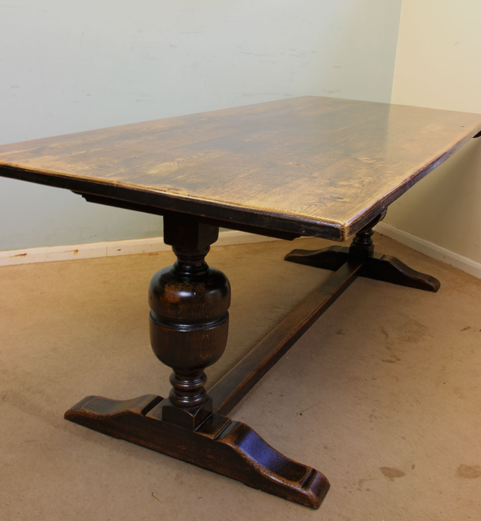 Antique Oak Refectory Table,