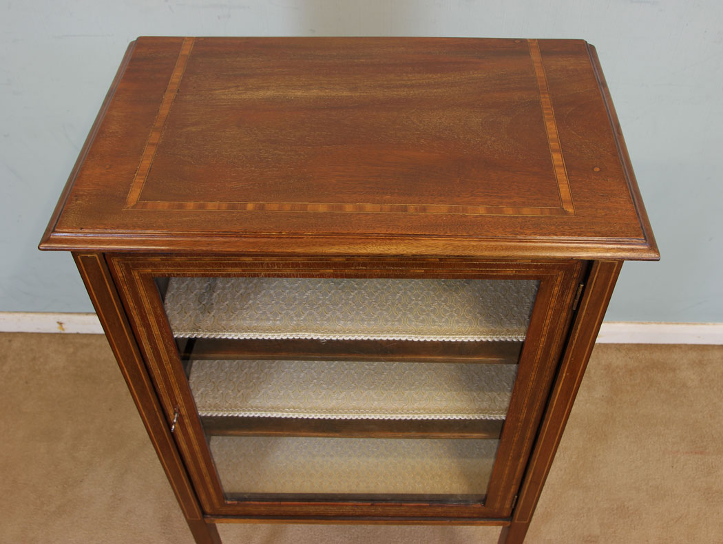 Antique Edwardian Display Cabinet,