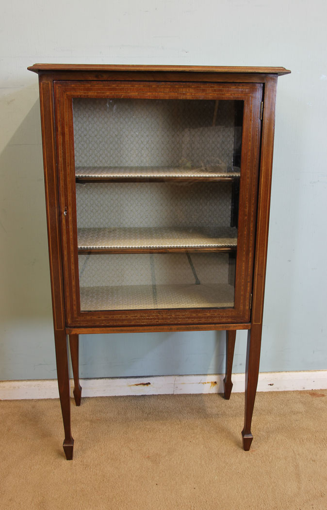 Edwardian China Display Cabinet,
