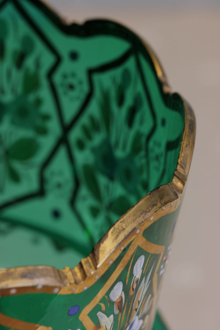 Antique Table Lustre Vase,