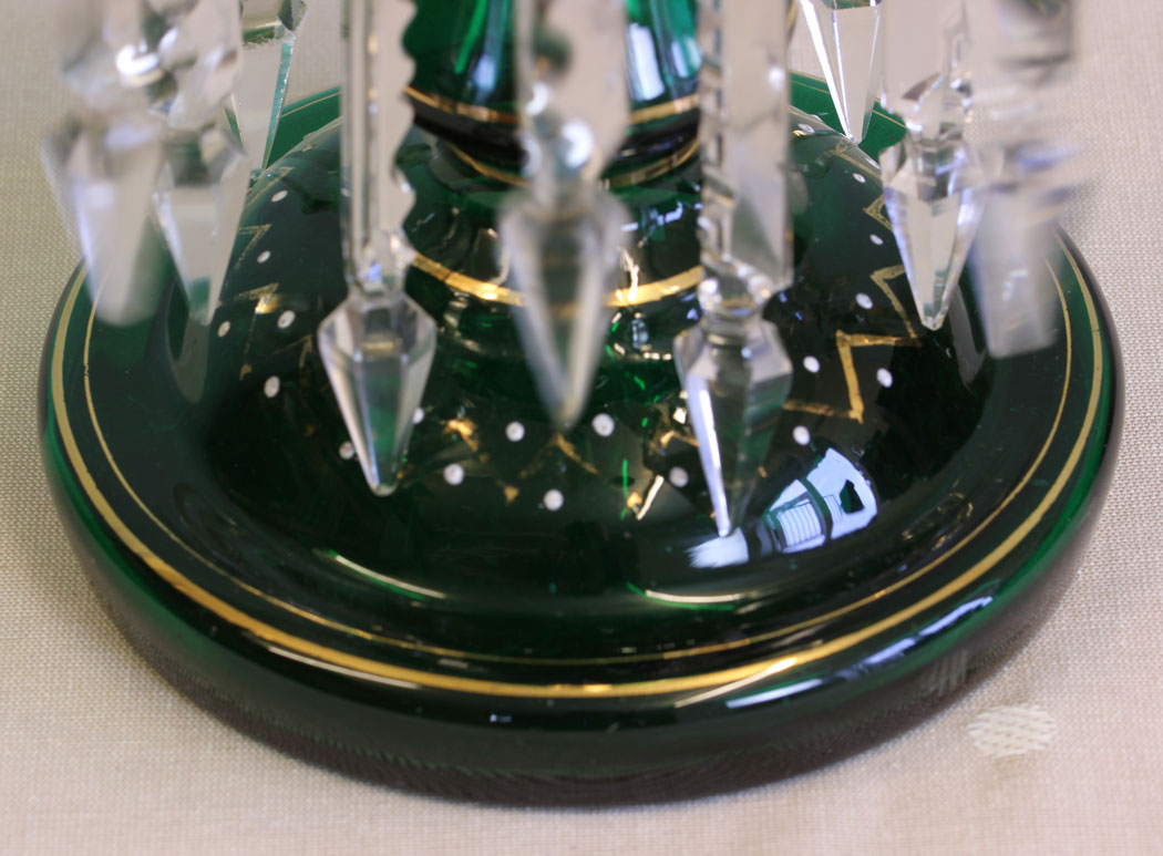 Victorian Antique Single Lustre,