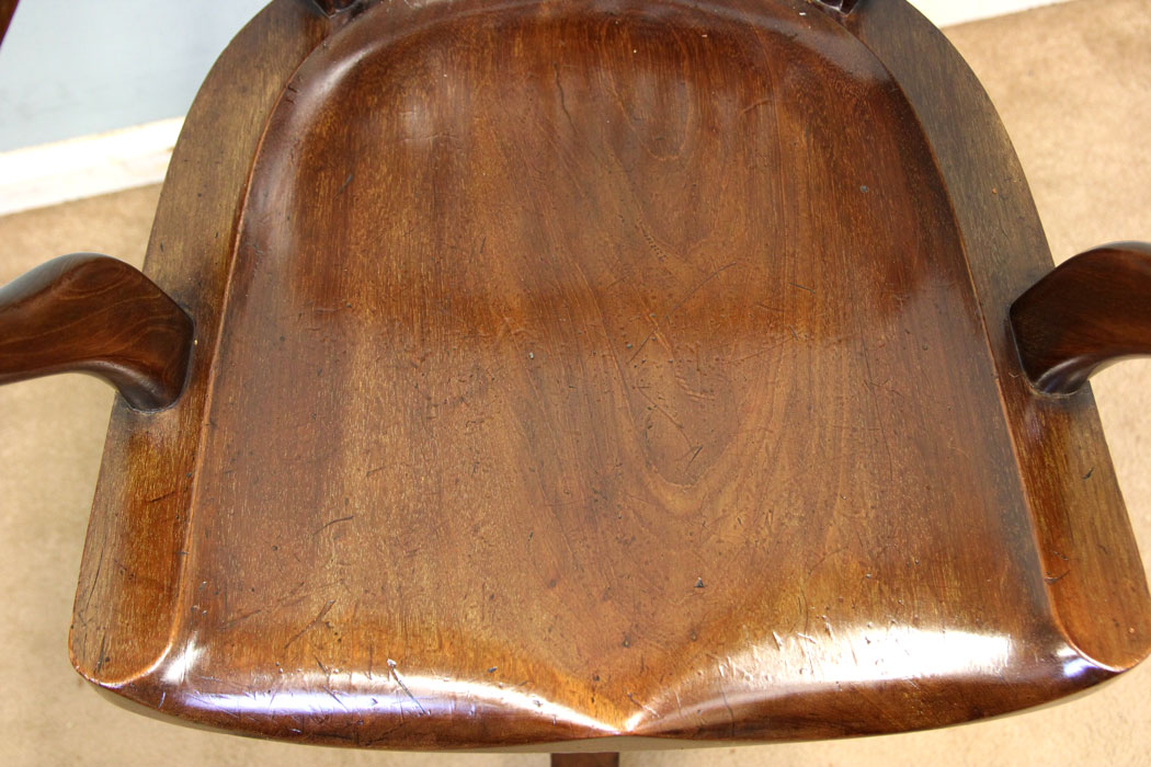 Antique Swivel Desk Chair,