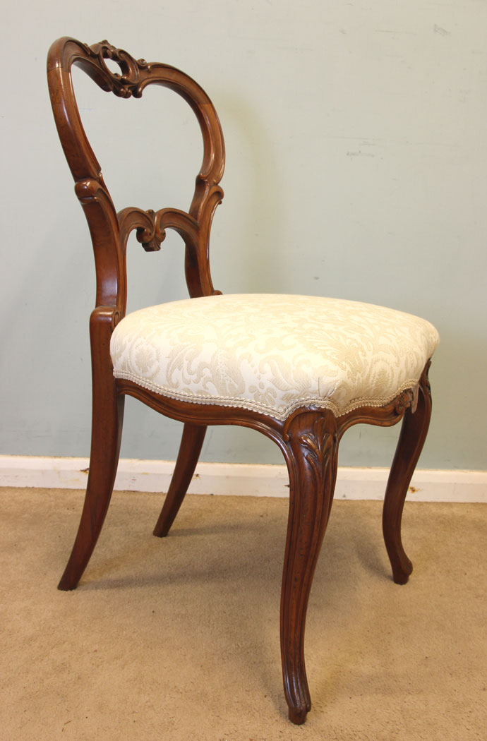 Antique Victorian Single Ladies Occasional Chair,