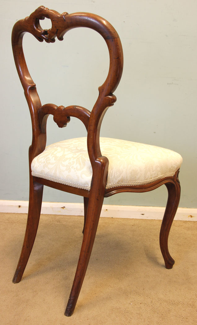 Antique Victorian Single Ladies Chair,