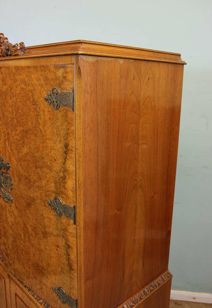 Walnut Cocktail Cabinet,
