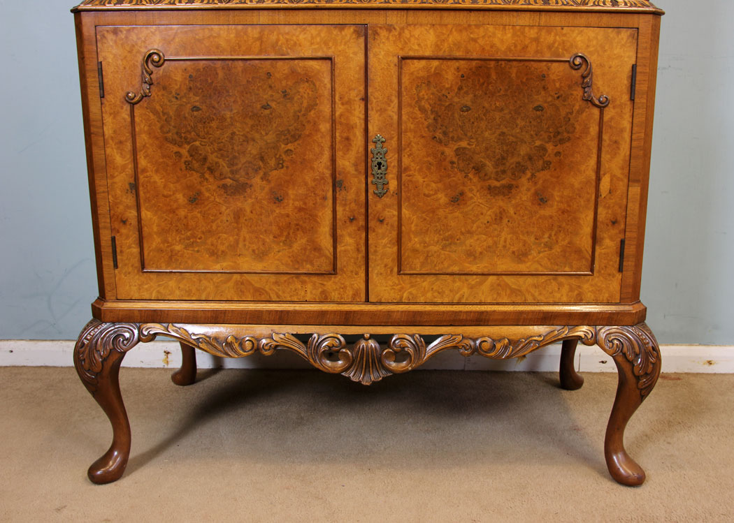 Walnut Cocktail Cabinet,