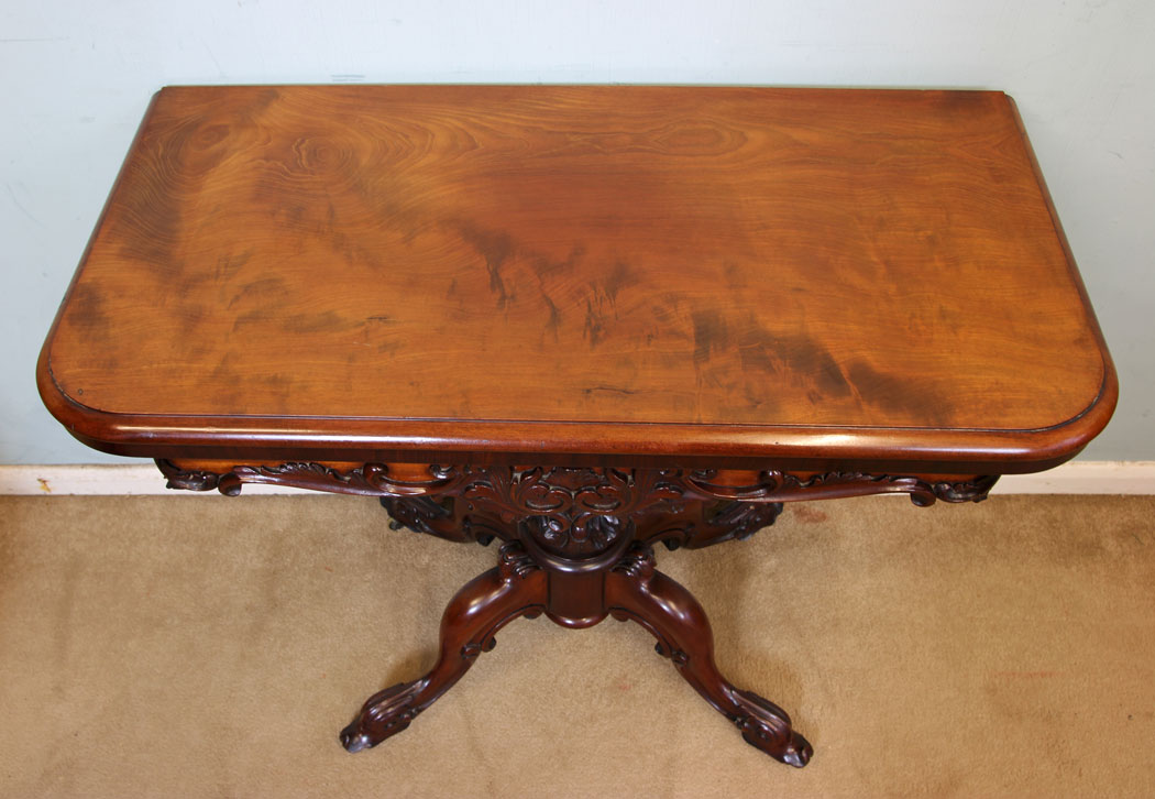 Victorian Mahogany Tea Table,