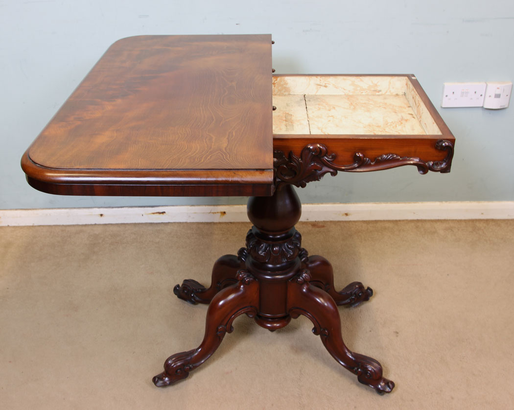 Victorian Mahogany Tea Table,
