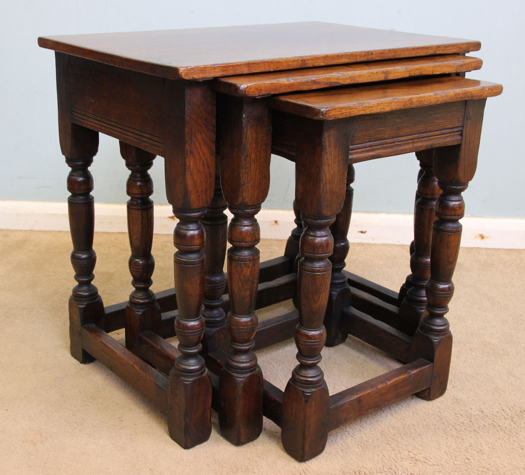 Antique Nest Coffee Tables,