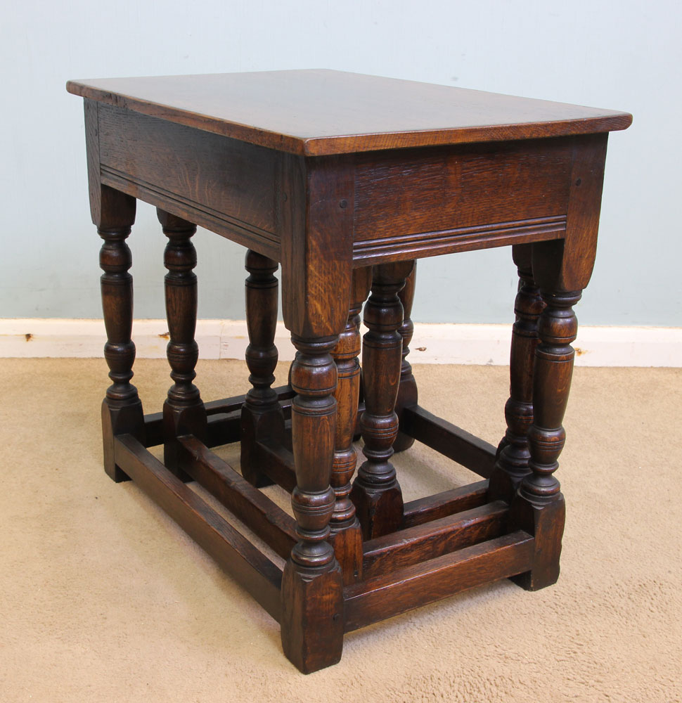 Antique Nest Three Tables,