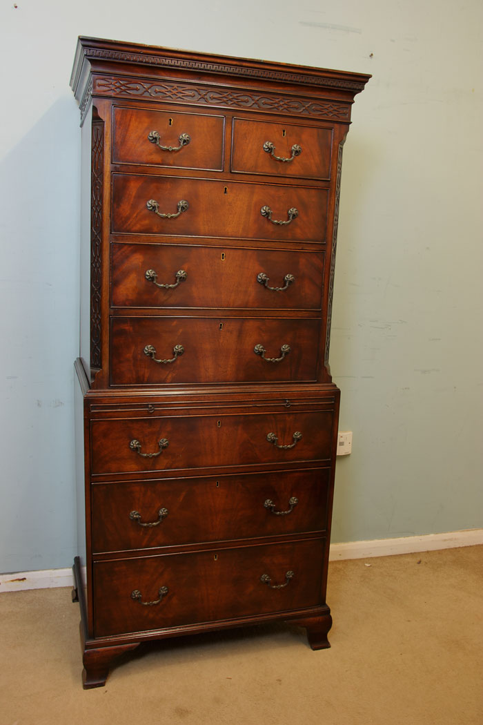 Antique Chest on Chest. Tallboy.
