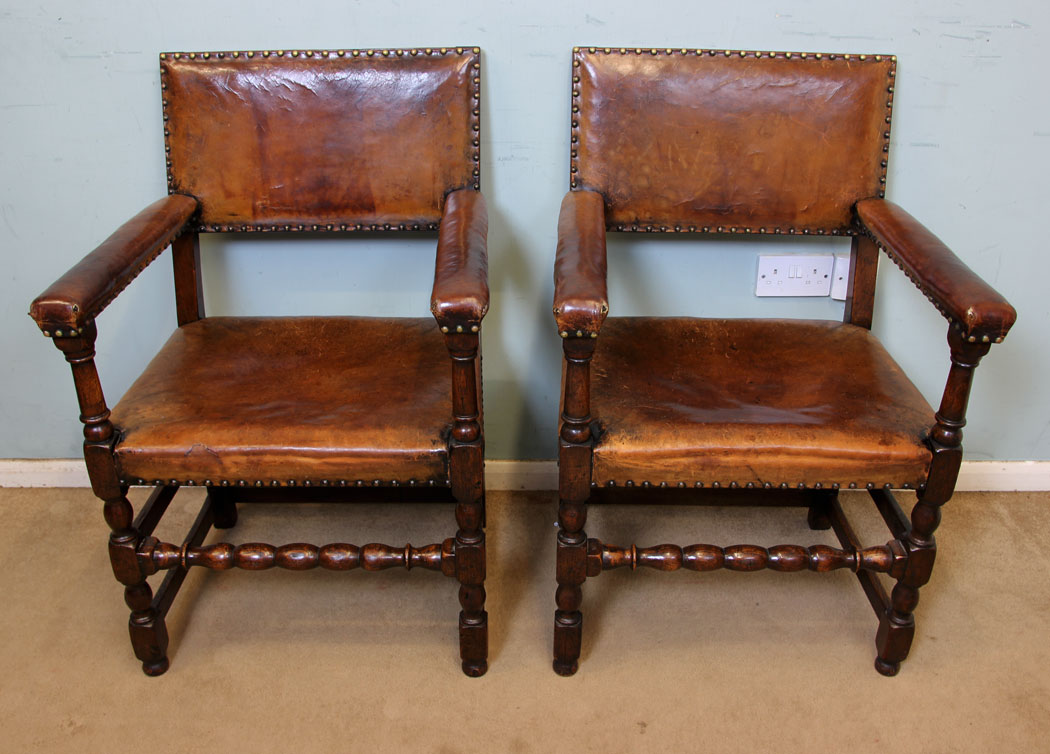 Antique Set 8 Cromwellian Style Dining Chairs, Antique Set 8 Cromwellian Style Dining Chairs,