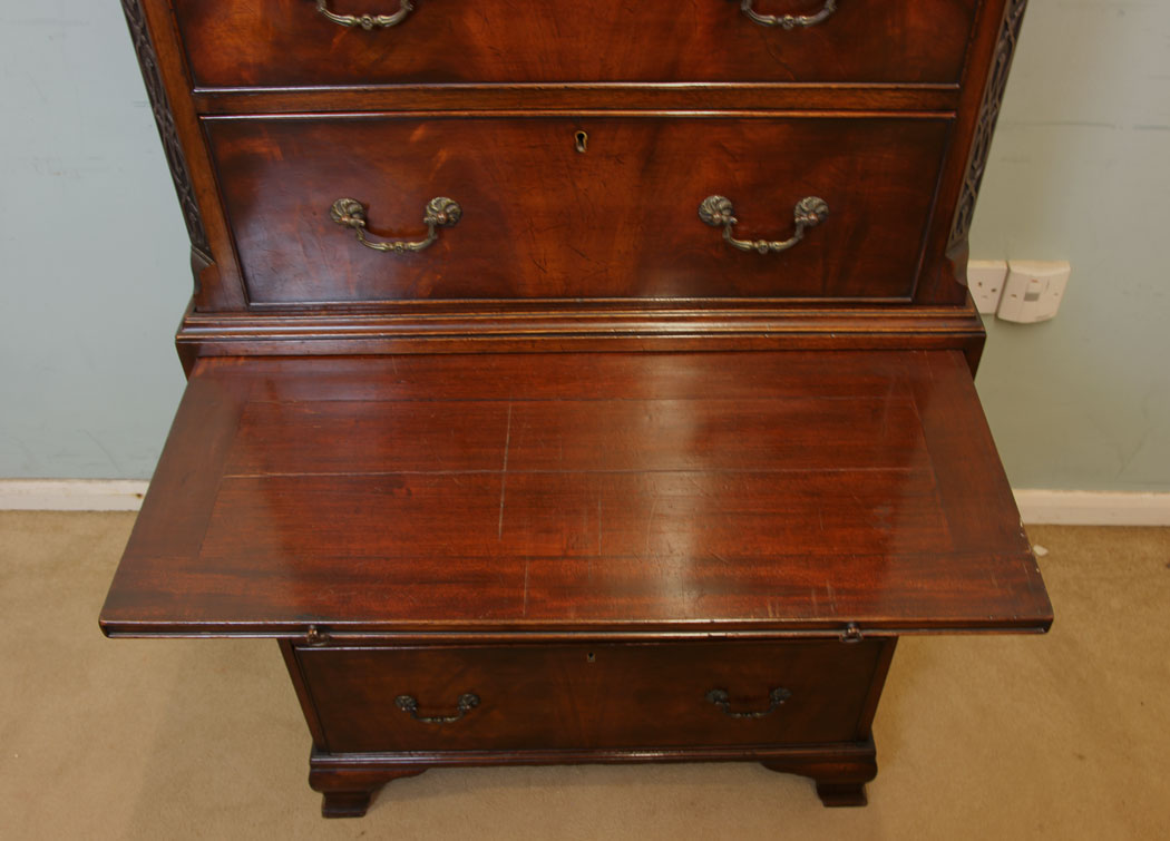 Antique Tallboy Chest on Chest.