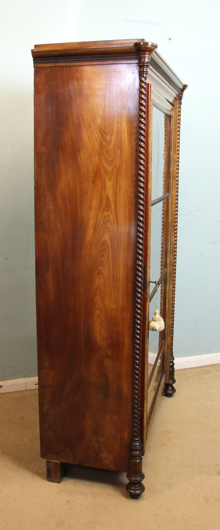 19th Century Antique Bookcase Display Cabinet.