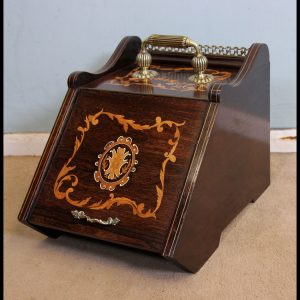 Antique Coal Box Scuttle.