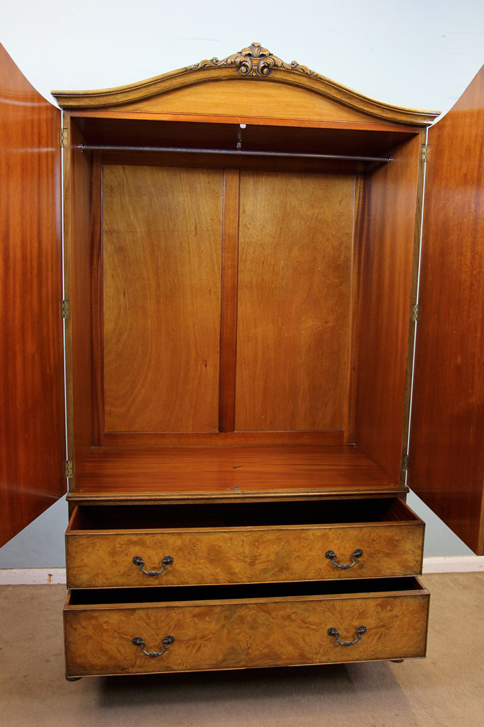 Antique Hanging Wardrobe.