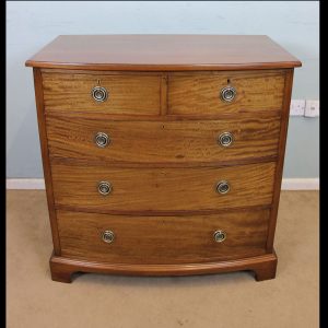 Antique Mahogany Chest Drawers,