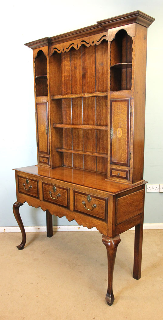 Antique Oak Kitchen Dresser,