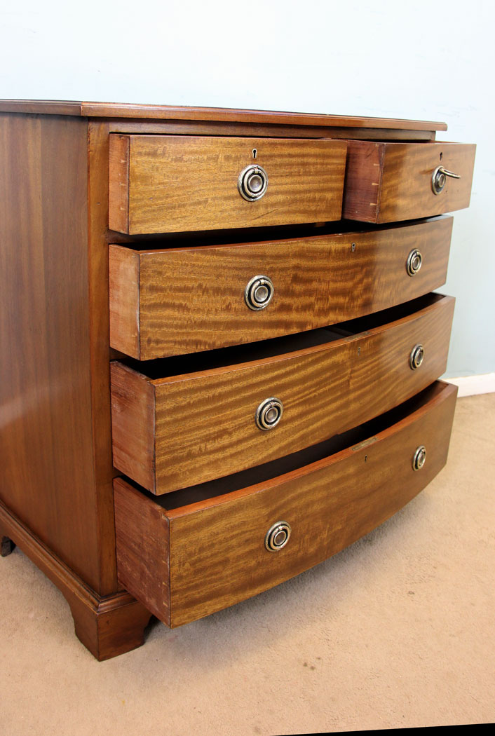 Edwardioan Antique Mahogany Chest of Drawers,