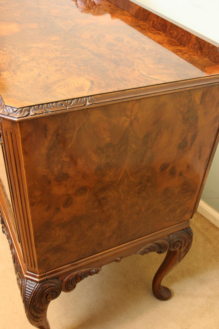 Queen Anne Style Antique Sideboard,