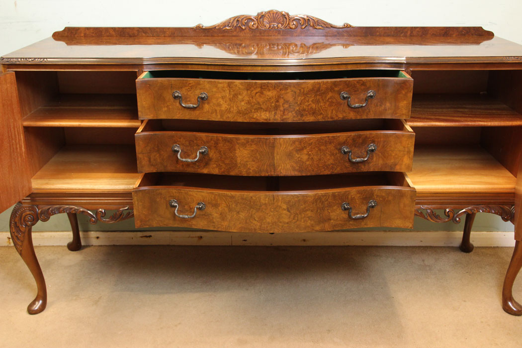 Queen Anne Style Sideboard, Server,