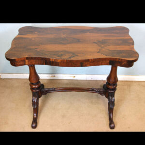 Antique Victorian Rosewood Side Centre Table.