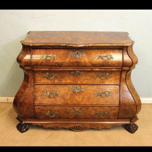 Antique Dutch Bombe Chest of Drawers