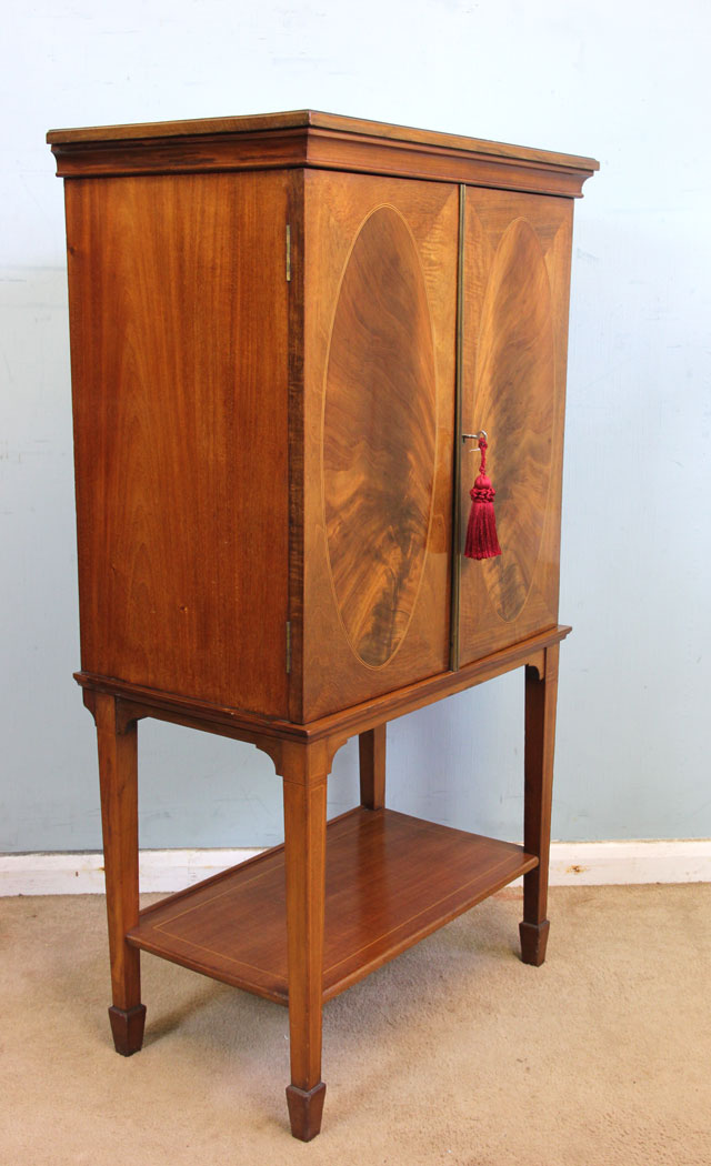 Antique Edwardian Side Cabinet.