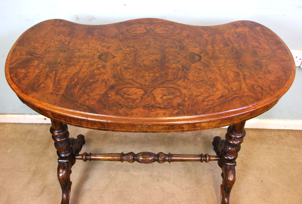 Antique Walnut Centre Side Table.