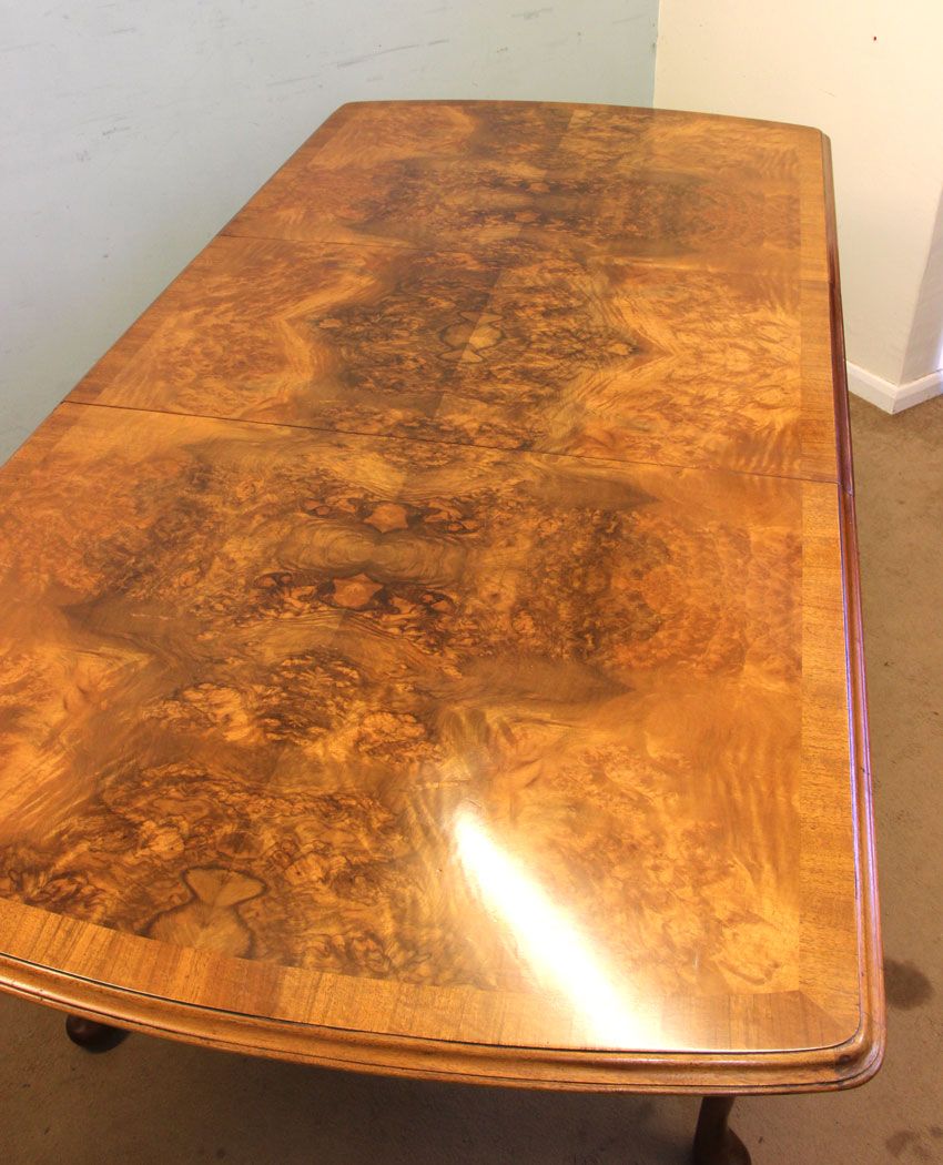 Antique Walnut Dining Table,
