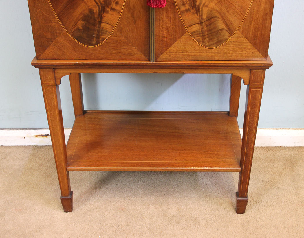 Edwardian Antique Side Cabinet.