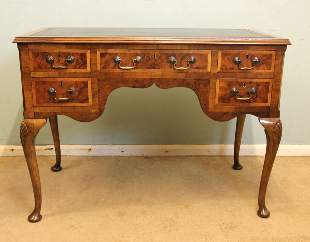 Ladies Antique Walnut Writing Desk,