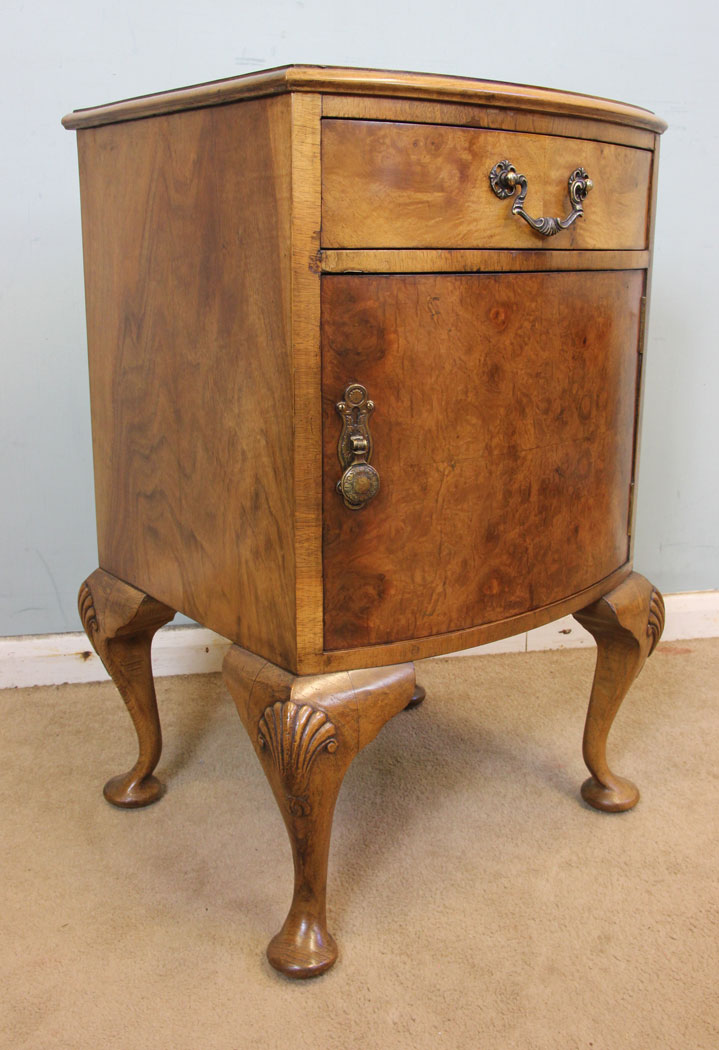 Antique Walnut Side Cabinet,