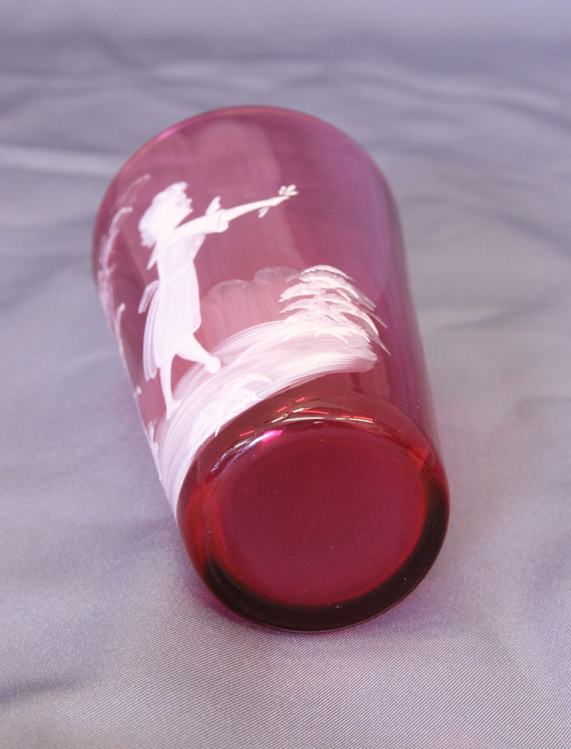 10957r7 Antique Cranberry Tot, Antique Cranberry Tot,