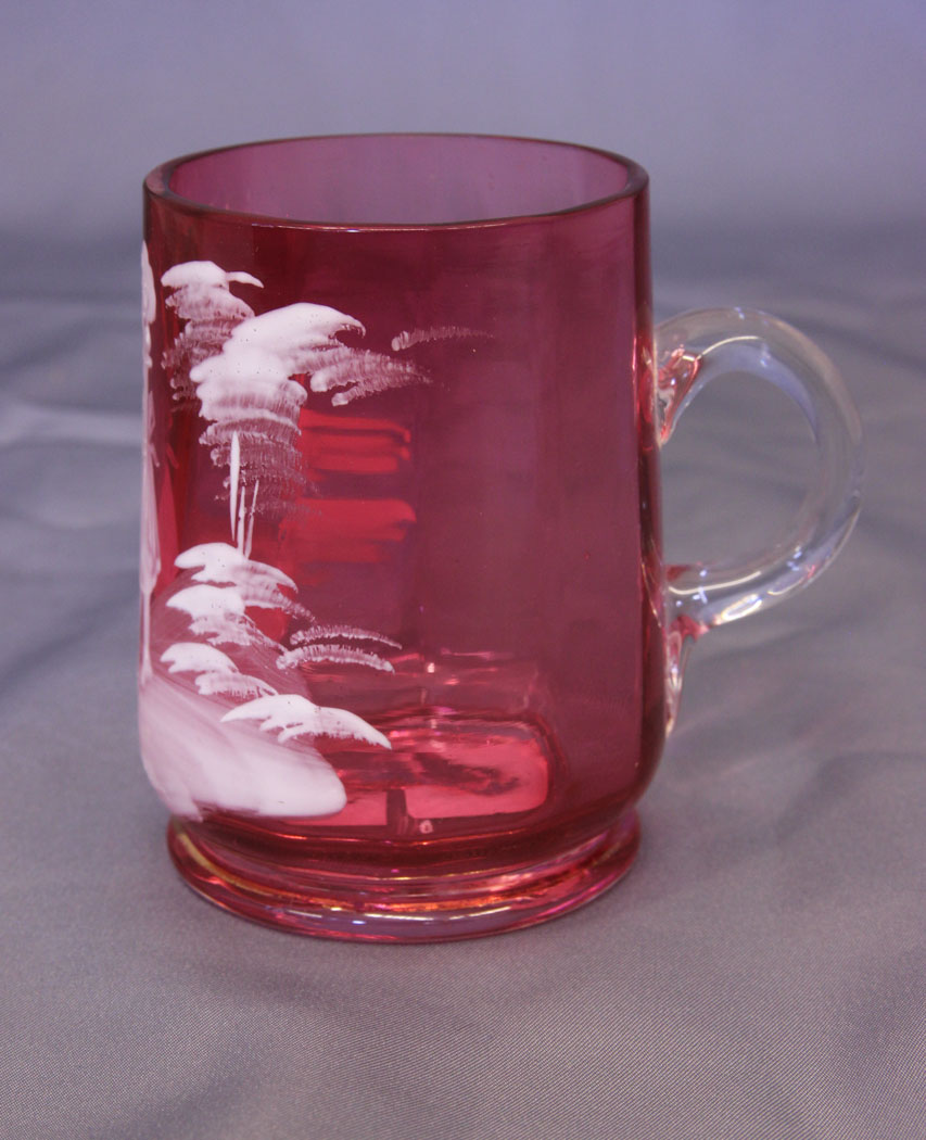 10958r5 Antique Mary Grgory Tumbler, Antique Mary Grgory Tumbler,