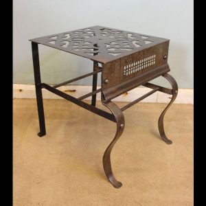 Antique Steel Footman